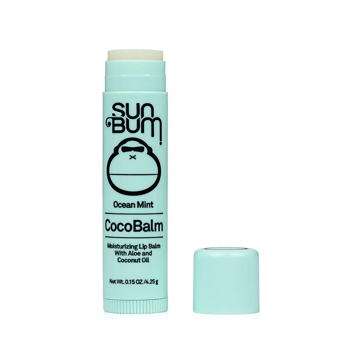 Sun Bum Ocean Mint Cocobalm Moisturizing Lip Balm with Aloe & Coconut Oil, 0.15 oz. / 4.25g
