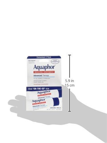 Aquaphor Baby Healing Ointment Advanced Therapy 2 tubes (0.35 oz / 10g tubes)
