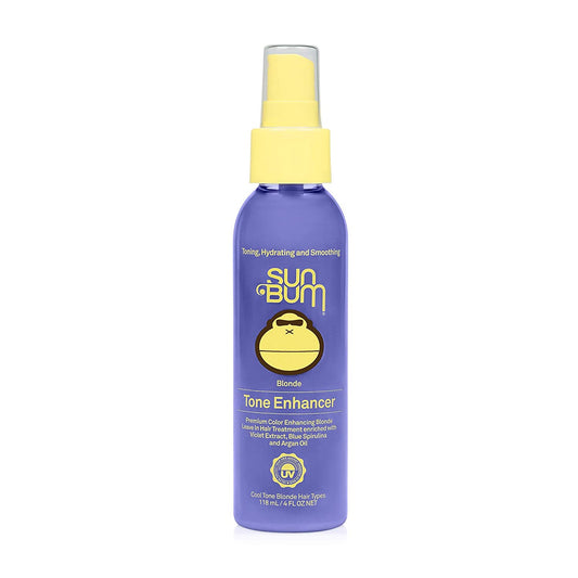 Sun Bum Blonde Tone Enhancer Toning, Hydrating & Smoothing for All Blonde Hair Types, 4 fl.oz / 118ml