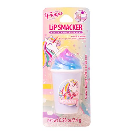 Lip Smacker Frappe Cup Lip Balm, Unicorn, 1 Tube, Prevent Chapped Lips, 0.26 oz