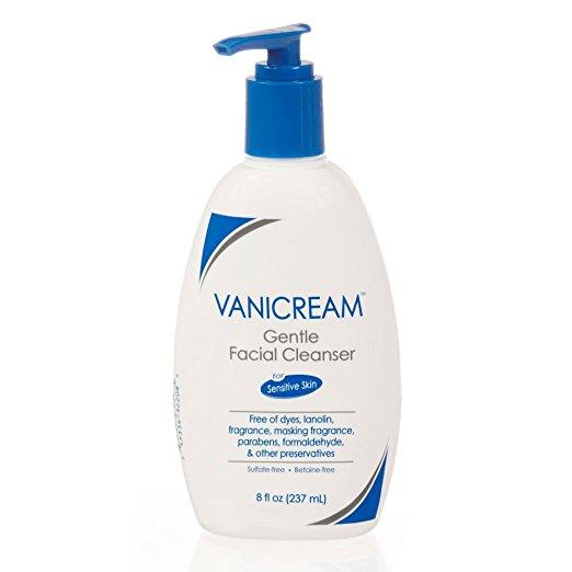 Vanicream Gentle Facial Cleanser for Sensitive Skin 8oz (Packaging May Vary)