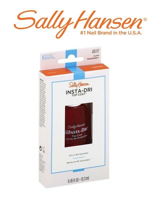 Sally Hansen Insta Dri Anti Chip Top Coat, .45 FL OZ, Pack Of 1 (Packaging may vary)