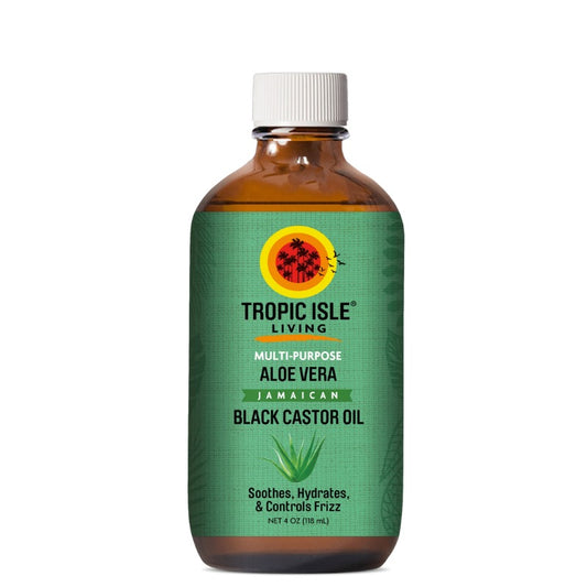 Tropic Isle Living Aloe Vera Jamaican Black Castor Oil, 4 oz / 118 ml