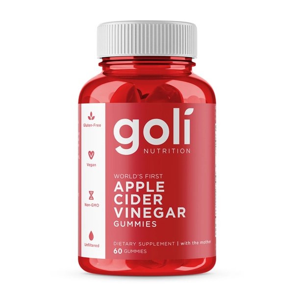 Goli Apple Cider Vinegar 60 Gummies x My Happy Formula Vitamin C 60 Capsules BUNDLE