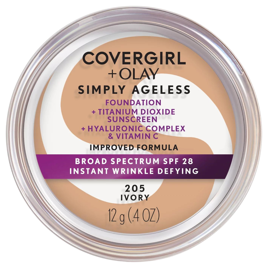 COVERGIRL + OLAY Simply Ageless Foundation with Broad Spectrum SPF 28 0.44 oz